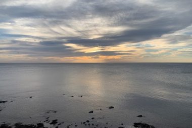 Sunset over Port Phillip Bay from Mornington