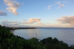 Looking at Linley Point over Fishermans Bay in Mornington